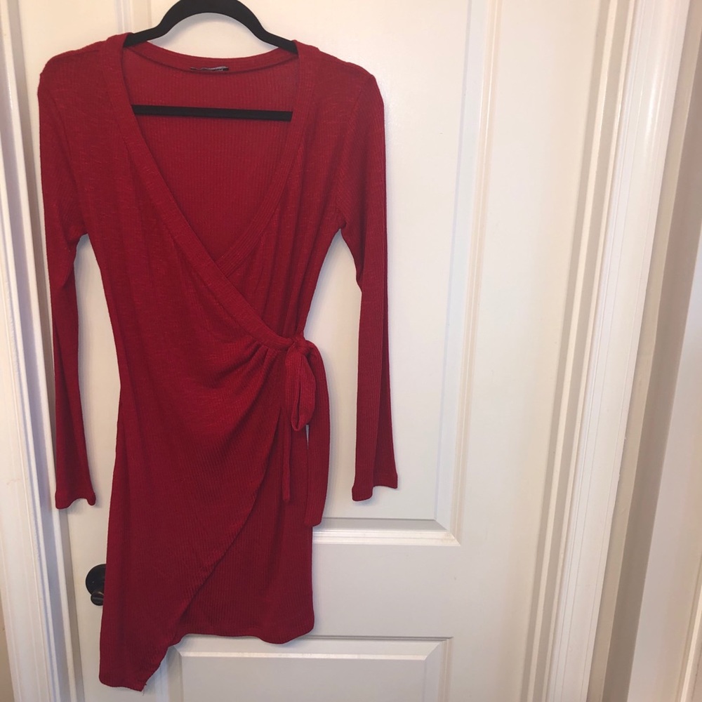 Fashion Nova red mini dress